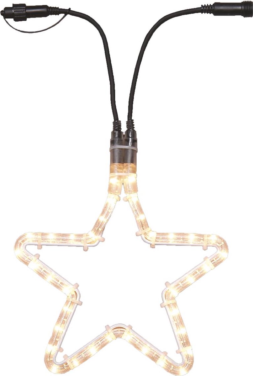 Luca Lighting - Ster extra Luca Connect XP diameter 28 cm met 36 lampjes - Warm wit