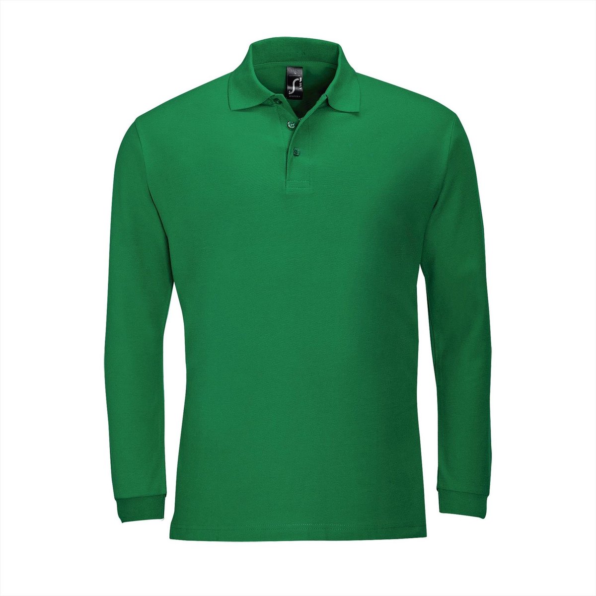 SOL'S Long Sleeve Polo Winter II L549 - Kelly Green - S