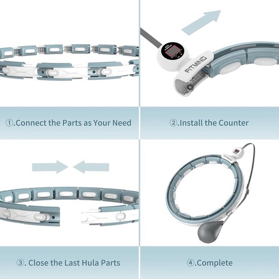 Hoola Hoop Lot De 8 Pneus De Fitness Pour Adulte 2,3 Kg 100