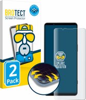 BROTECT - Protecteur d'écran pour Sony Xperia 1 VI - Film de protection mat couverture complète (2 pièces)
