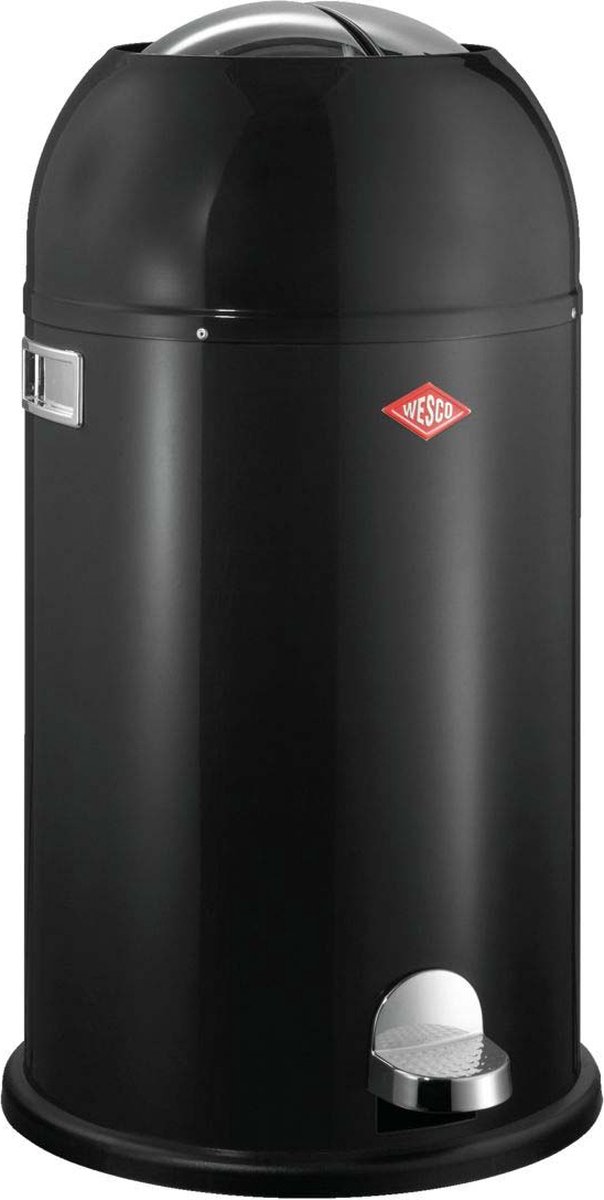 Goedkoopste Wesco Kickmaster Pedaalemmer - 33 liter - zwart