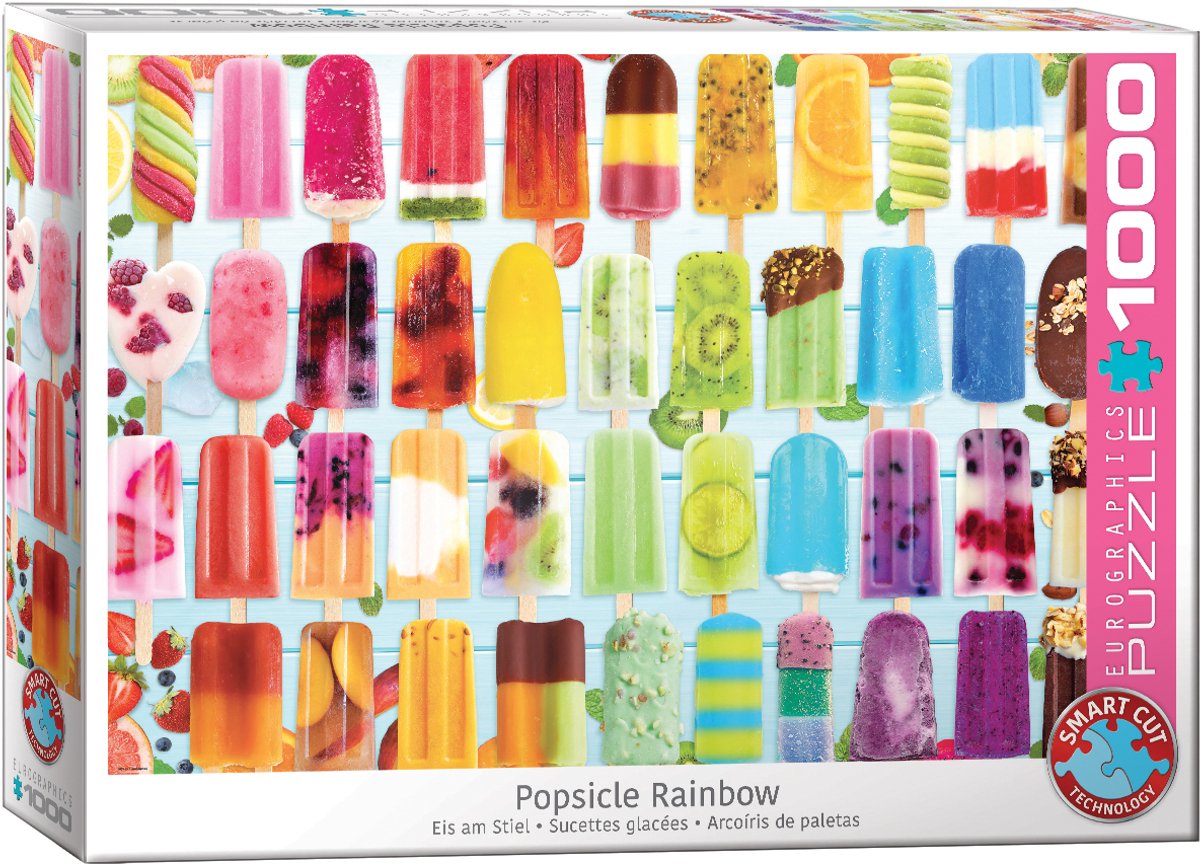 Popsicle Rainbow Puzzel (1000 stukjes)