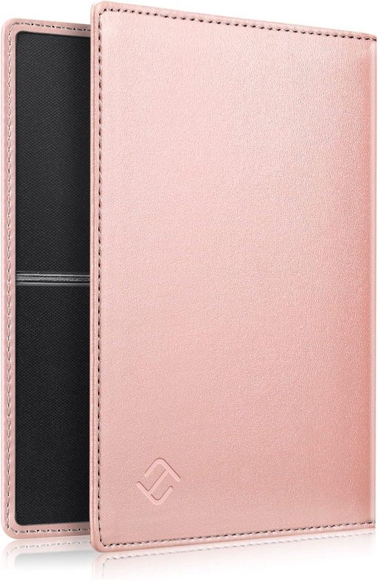 Fintie Hoes voor Autopapier Voertuig bewijs, Ultraslank Licht Premium Kunstleer Voertuigbewijs Etui Creditcardhouder voor Het Kentekenbewijs Identiteitskaart en Kaarten, Denim Grijs
