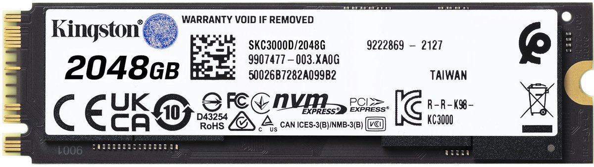 Kingston KC3000 SSD 2048GB