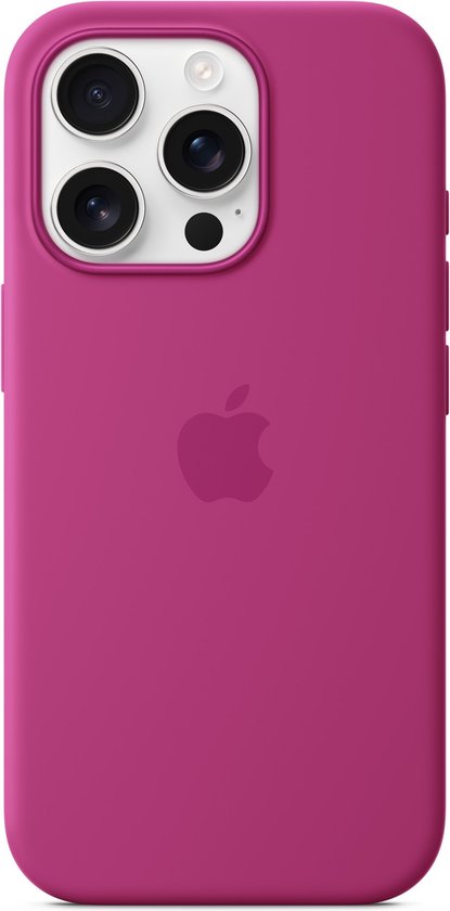 Apple Cover Iphone 16 Pro Silicone Magsafe Fuchsia (myyn3zm/a)