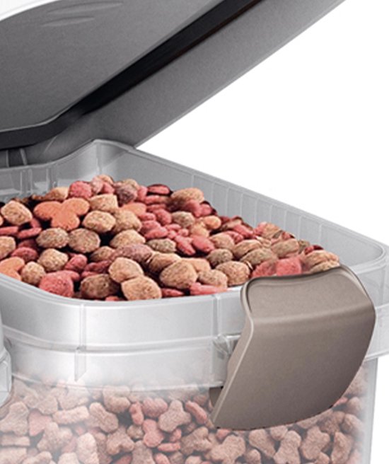 Stefanplast 15 litres blanc / marron.