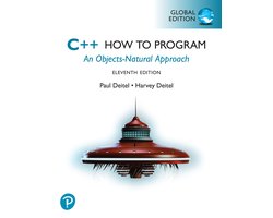 Omslag van C++ How to Program, Global Edition