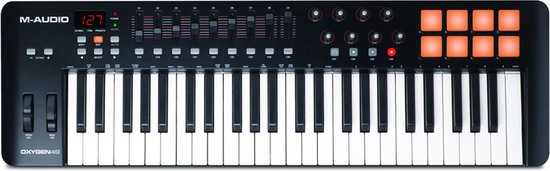 Foto: M audio oxygen 49 mk v midi keyboard