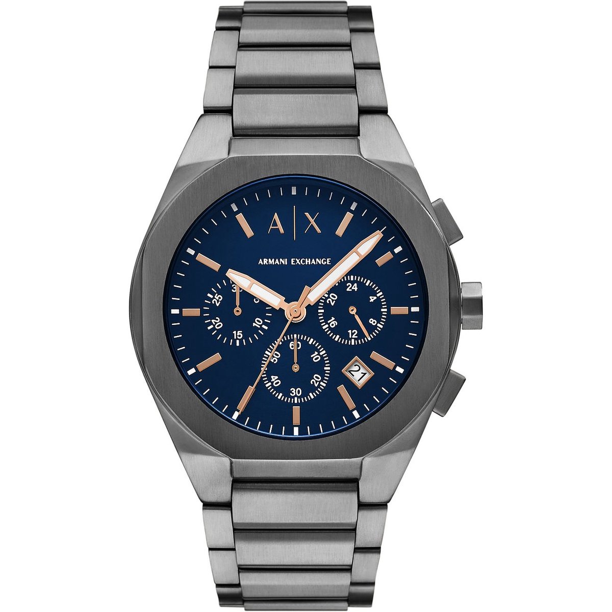 Armani Exchange Rafael AX4182 Horloge - Staal - Grijs - Ø 42 mm