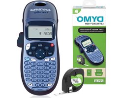 Imprimante d'étiquettes LetraTag LT-100H - Imprimante d'étiquettes avec clavier ABC pour la maison et le bureau