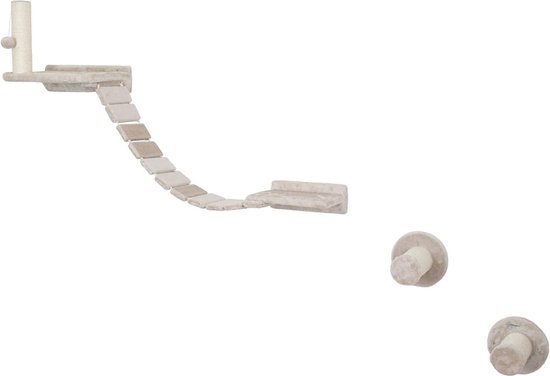 Kerbl Pet Kerbl 81635 Maxi-Pet Mount Everest Klimwand Voor Katten, Beige, 9-Delig