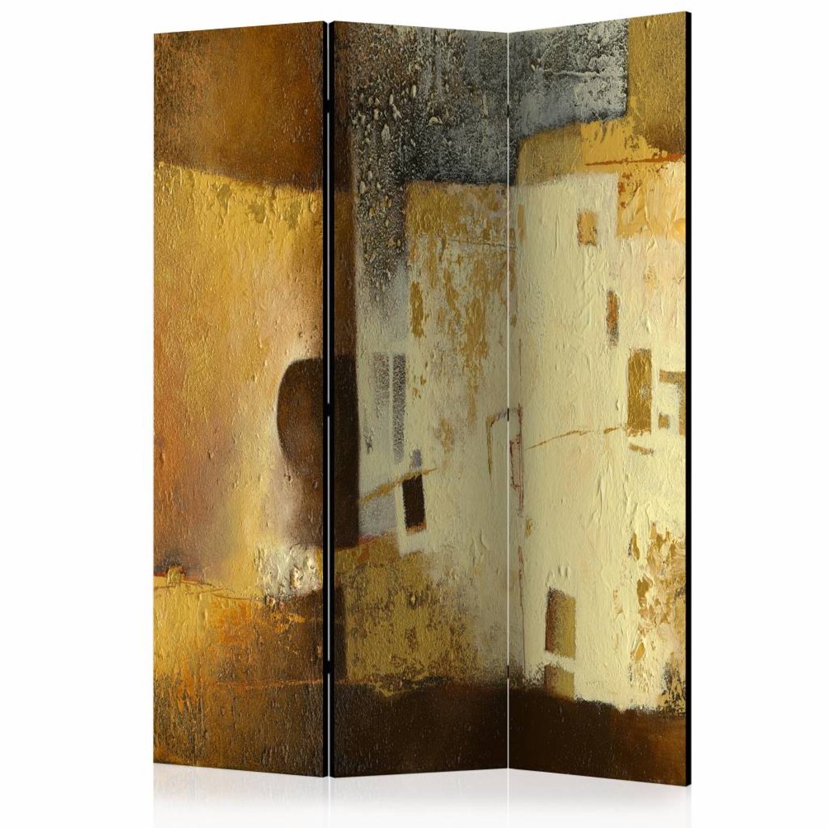 Vouwscherm / Kamerscherm - Van Goud 135x172cm, gemonteerd geleverd dubbelzijdig geprint