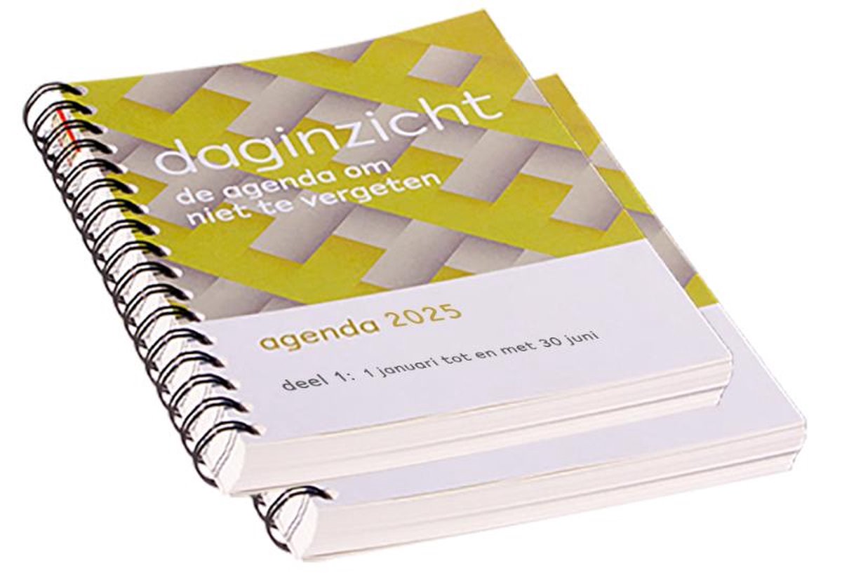 Daginzicht agenda 2025 - De agenda om niet te vergeten - A5 op Prijzenvolger.com