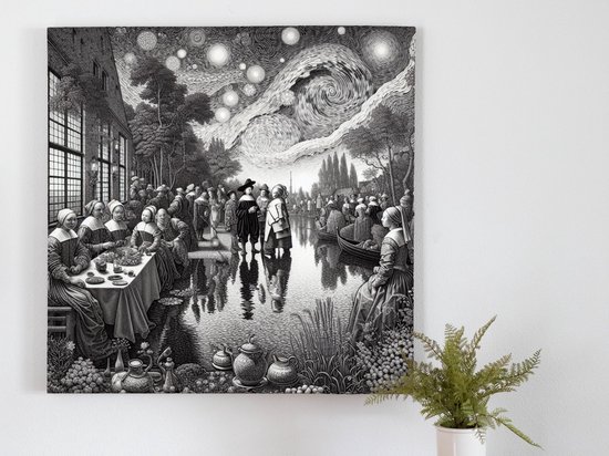 Kunstprint | Wanddecoratie | Forex | 80 × 80 cm