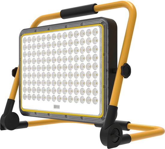 Foto: Led bouwlamp op accu 24w 2000lm 6500k ip65