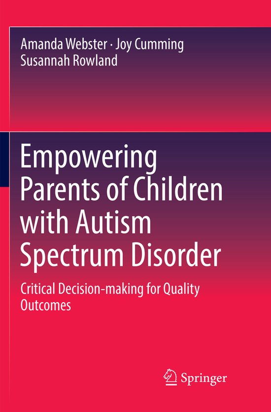 Empowering Parents of Children with Autism Spectrum Disorder - cover
