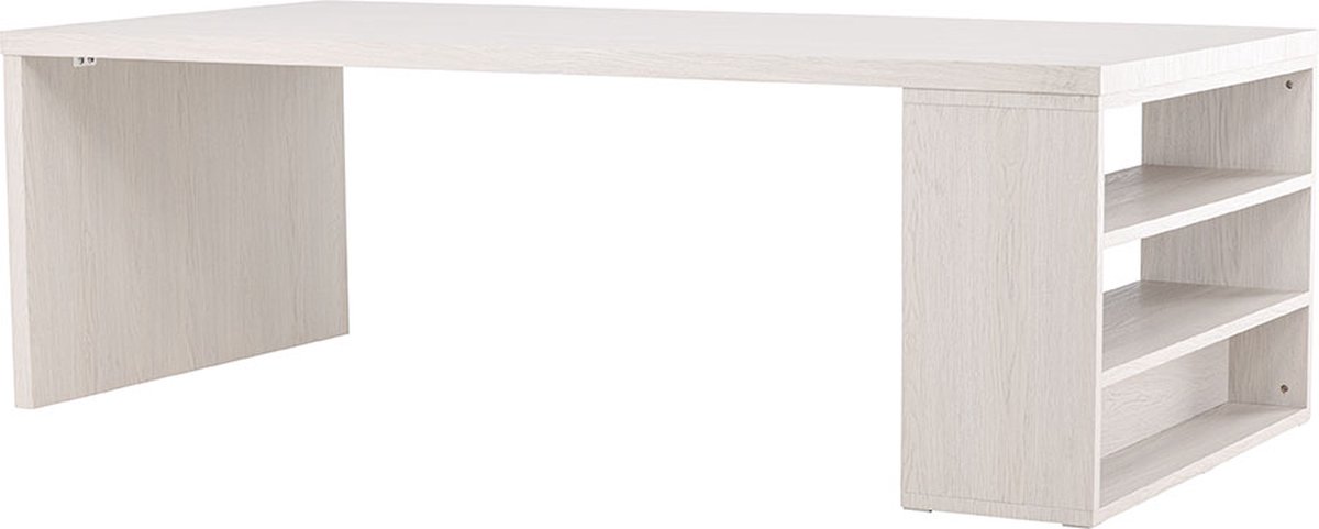 Mika eetkamertafel 110x230 cm whitewash.