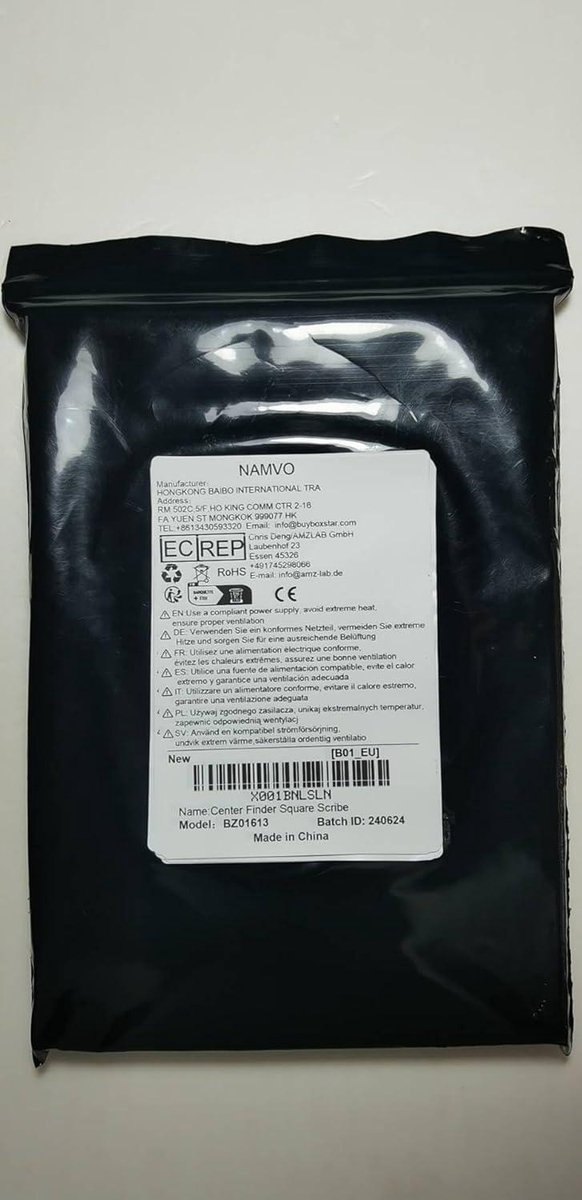 Square Center Finder Scribe Aluminium Alloy 45, Linha De 90