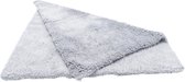 CRIJNS - Ultra-Soft - Polijst Doek - 500GSM Randloos- 40x40cm - Grijs - 1 stuk5 pack