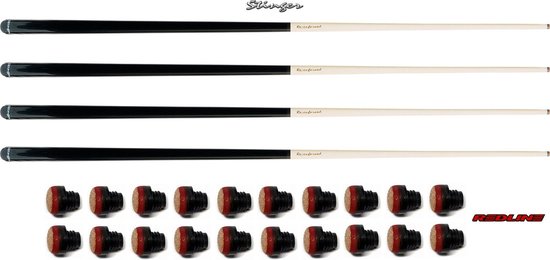 Set 140cm Stinger Biljart keuen met reserve pomeransen