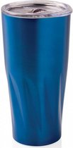 thermosbeker Copper 0,5 liter RVS/koper blauw