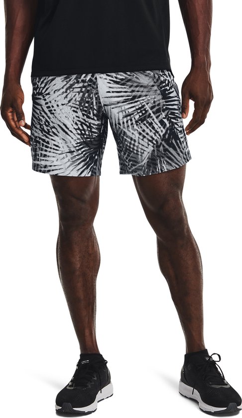 Under Armour Launch SW 7'' PRT Short-GRY - Maat LG