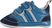 babyschoenen jongens kunstleer blauw mt 16/17