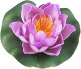 waterlelie Lotus 10 cm foam roze/groen