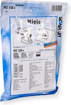 Scanpart Mi58 en Microfleese Stofzak Miele G/n Micro