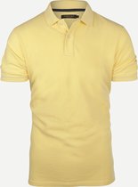 Steppin' Out Mannen  Steppin' Out Lente/Zomer 2022  Classic Polo Mannen - Regular Fit - Katoen - Geel (3XL) Geel Katoen Maat: 3XL