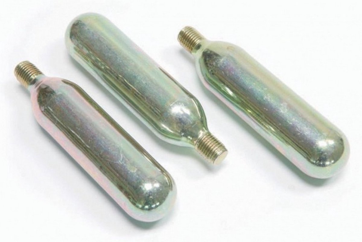 Co2-Patronen 16gram Met Schroefdraad 3 Stuks