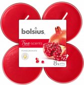 geurtheelicht True Scents Pomegranate 11,7 cm 8 stuks