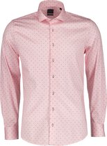 Nils Overhemd - Slim Fit - Roze - XL