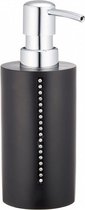 zeepdispenser Diamond 270 ml 17,9 cm polyresin zwart
