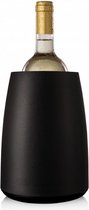 wijnkoeler Active 1 liter 15 x 20,5 cm RVS zwart