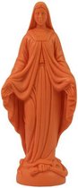 luchtverfrisser Aroma Diffuser Maria 18 cm wax oranje