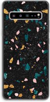 Case Company® - Samsung Galaxy S10 5G hoesje - Terrazzo N°10 - Soft Cover Telefoonhoesje - Bescherming aan alle Kanten en Schermrand