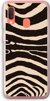 Case Company® - Samsung Galaxy A20e hoesje - Arizona Zebra - Soft Cover Telefoonhoesje - Bescherming aan alle Kanten en Schermrand