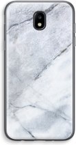 Case Company® - Samsung Galaxy J5 (2017) hoesje - Witte marmer - Soft Case / Cover - Bescherming aan alle Kanten - Zijkanten Transparant - Bescherming Over de Schermrand - Back Cover