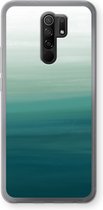 Case Company® - Xiaomi Redmi 9 hoesje - Ocean - Soft Cover Telefoonhoesje - Bescherming aan alle Kanten en Schermrand