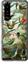 Case Company® - Sony Xperia 5 III hoesje - Haeckel Trochilidae - Soft Cover Telefoonhoesje - Bescherming aan alle Kanten en Schermrand