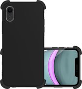 iPhone XR Hoesje Zwart Cover Shock Proof Case Hoes