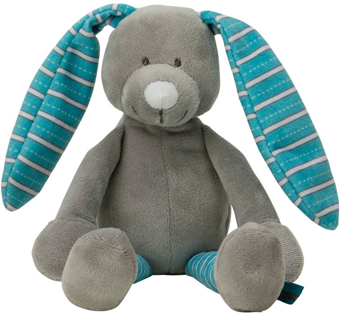 Vaco Knuffel Konijn 15 Cm Polyester Blauw
