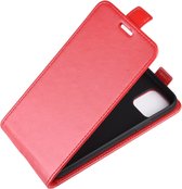 Étui Portefeuille Mobigear Vertical Luxe Rouge pour iPhone 11 Pro