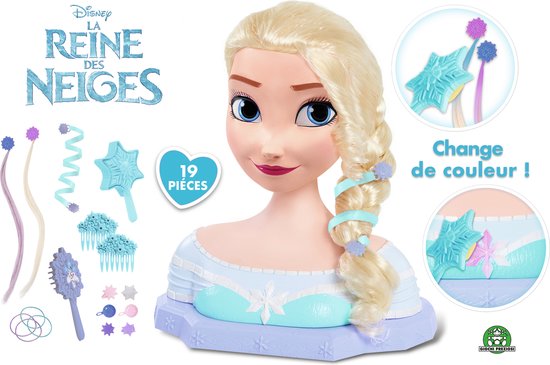 Disney Prinsessen - Kaphoofd Deluxe - Elsa | bol