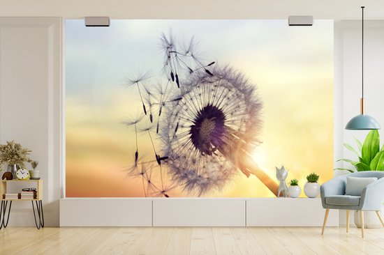 Papier fotobehang pissenlits