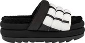 Ugg Dames Maxi Slide Logo Slippers Zwart maat 38