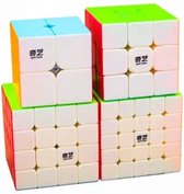 Qiyi Cadeauverpakking 2x2, 3x3, 4x4 en 5x5