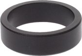 balhoofd spacer 38,1 x 10 mm 31,8 mm aluminium zwart