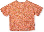 O'Neill T-Shirt Girls AOP White Ao 3 104 - White Ao 3 95% Viscose, 5% Elastane Round Neck